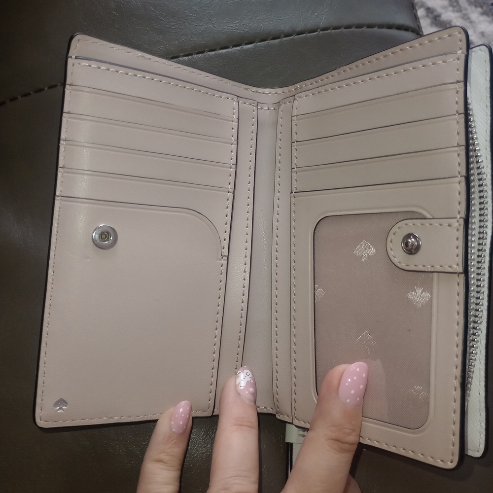 kate spade White and Tan Wristlet - Picture 3 of 3